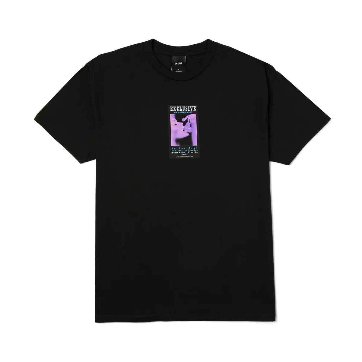 HUF Exclusive Appearance S/S Tee Black