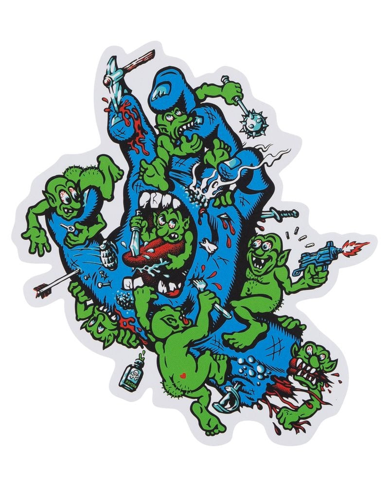 Santa Cruz Gremlin Patrol Matte Sticker