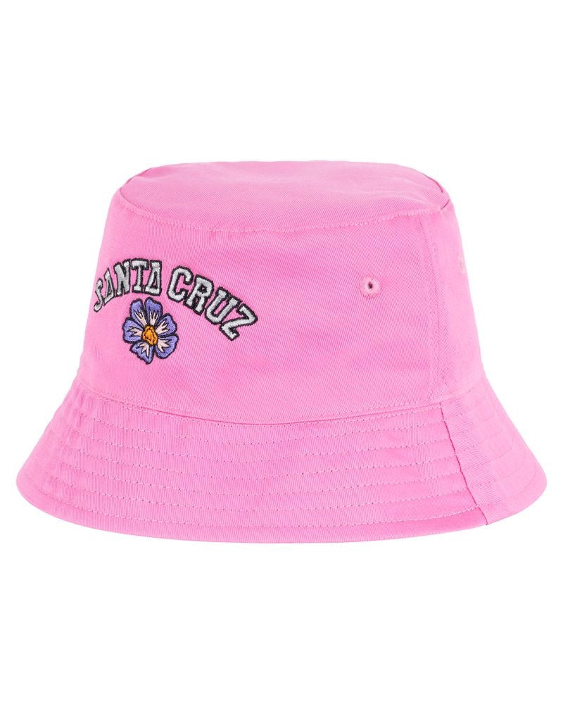 Santa Cruz Youth Classic Dot Patch Bucket Hat Pink