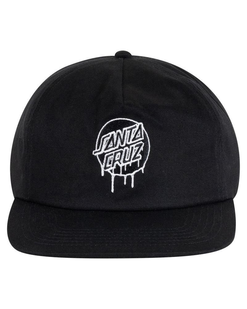 Santa Cruz Drip Dot Cap Black