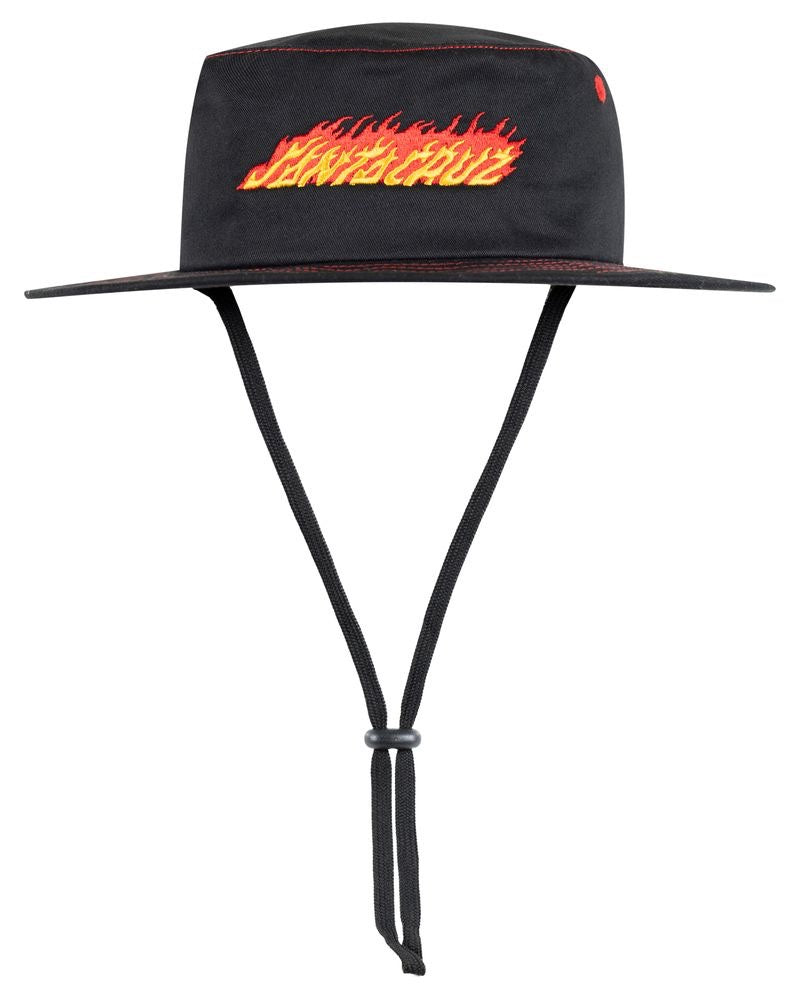 Santa Cruz Youth Flame Strip Hat