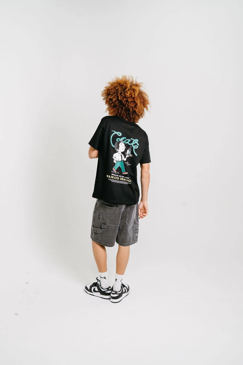 Crate X Willie the Waiter Remix Tee Black