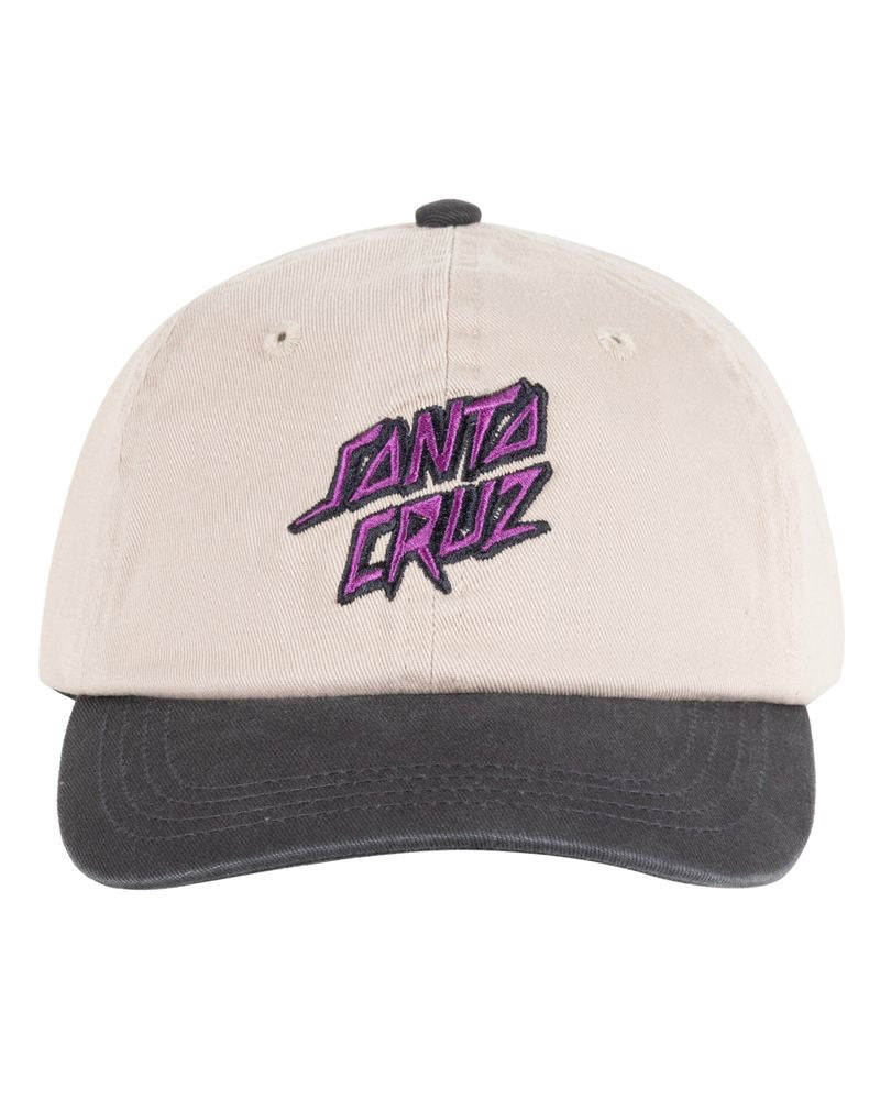 Santa Cruz Youth Scratched Stack Dad Cap