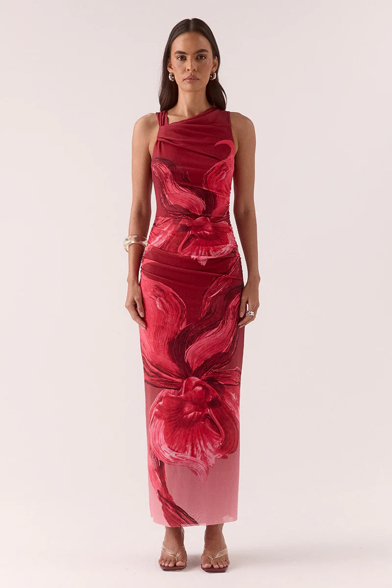 Sovere Florence Dress Raspberry