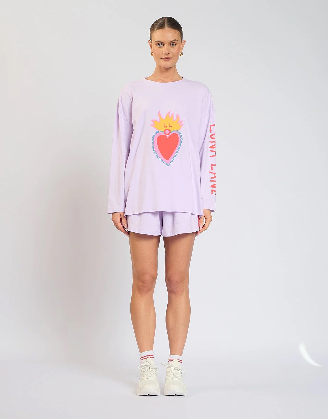 Luna Lane Hearts on Fire L/S
