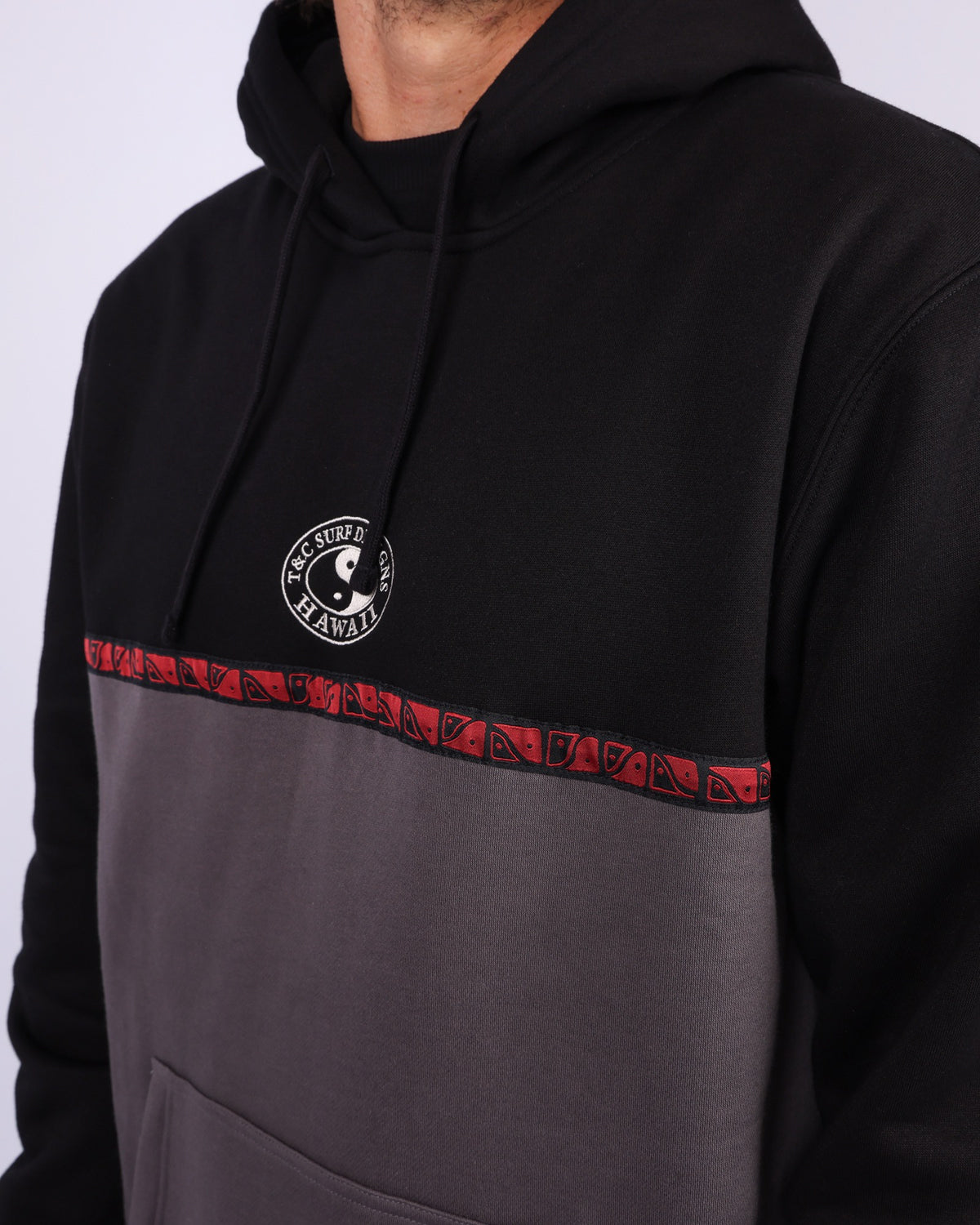 T&amp;C Kohala Pop Hood Black/Washed Char