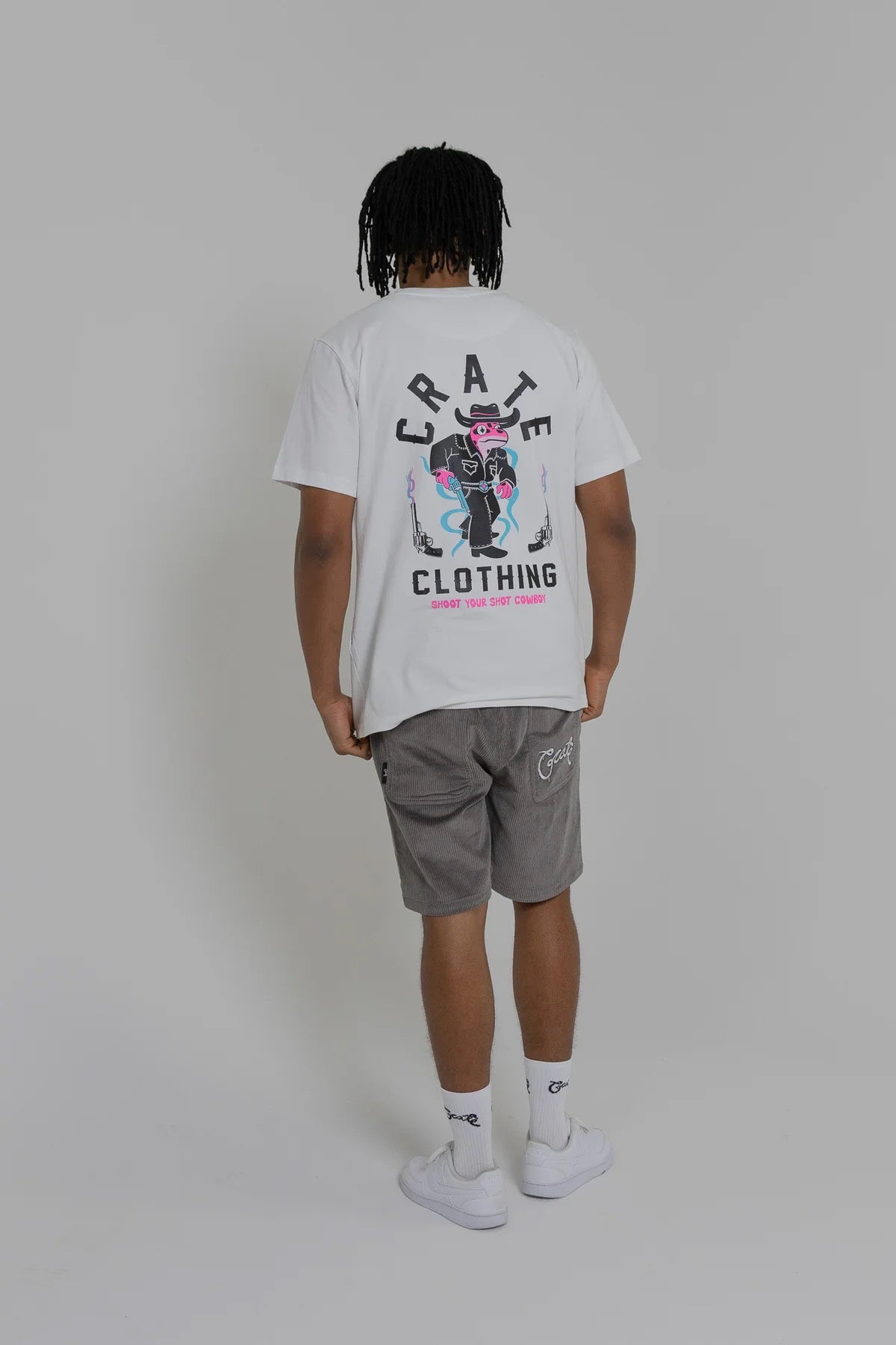 Crate Shoot Your Shot T-Shirt White