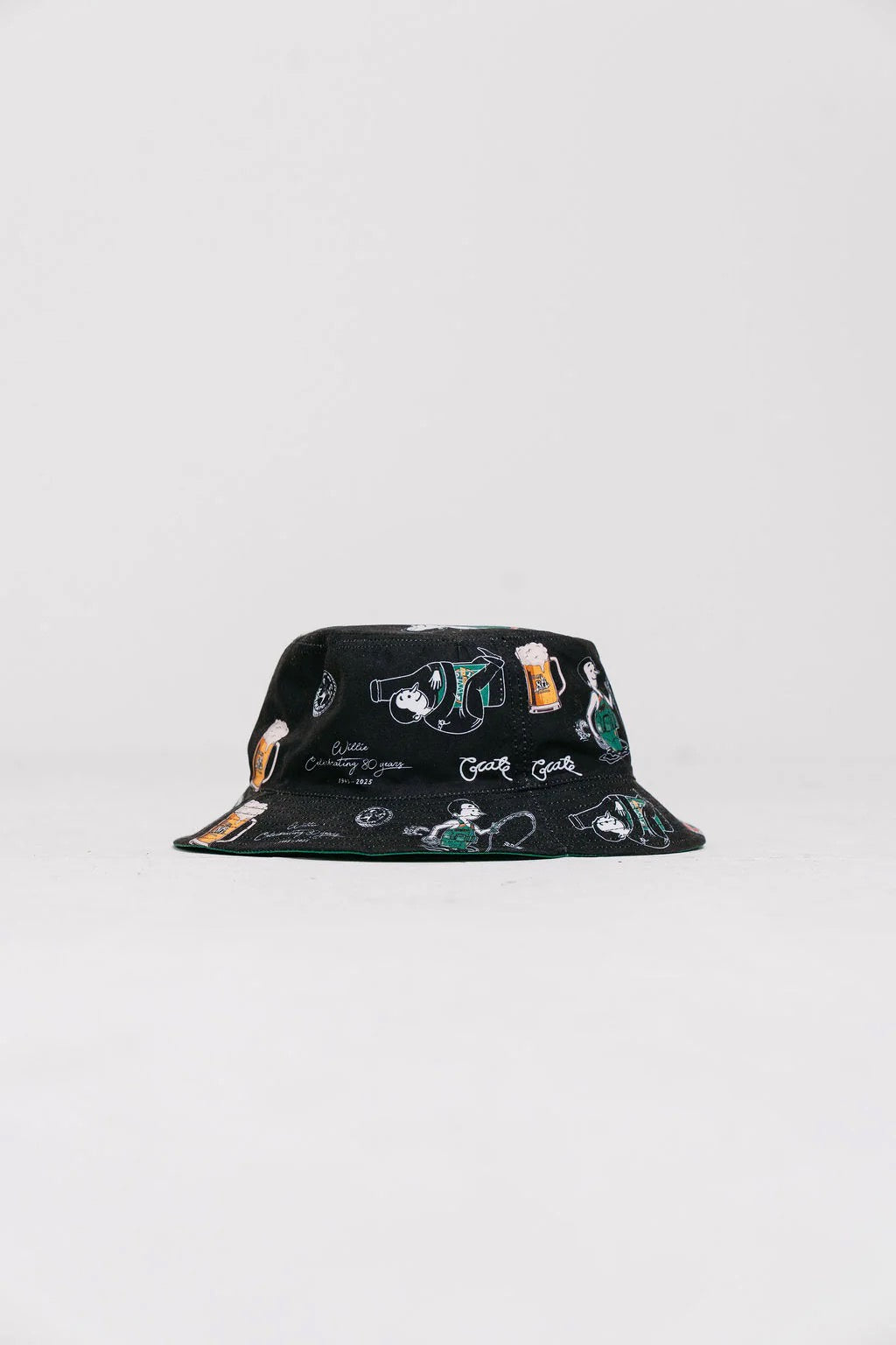 Crate x WIllie the Waiter Reversible Bucket Hat