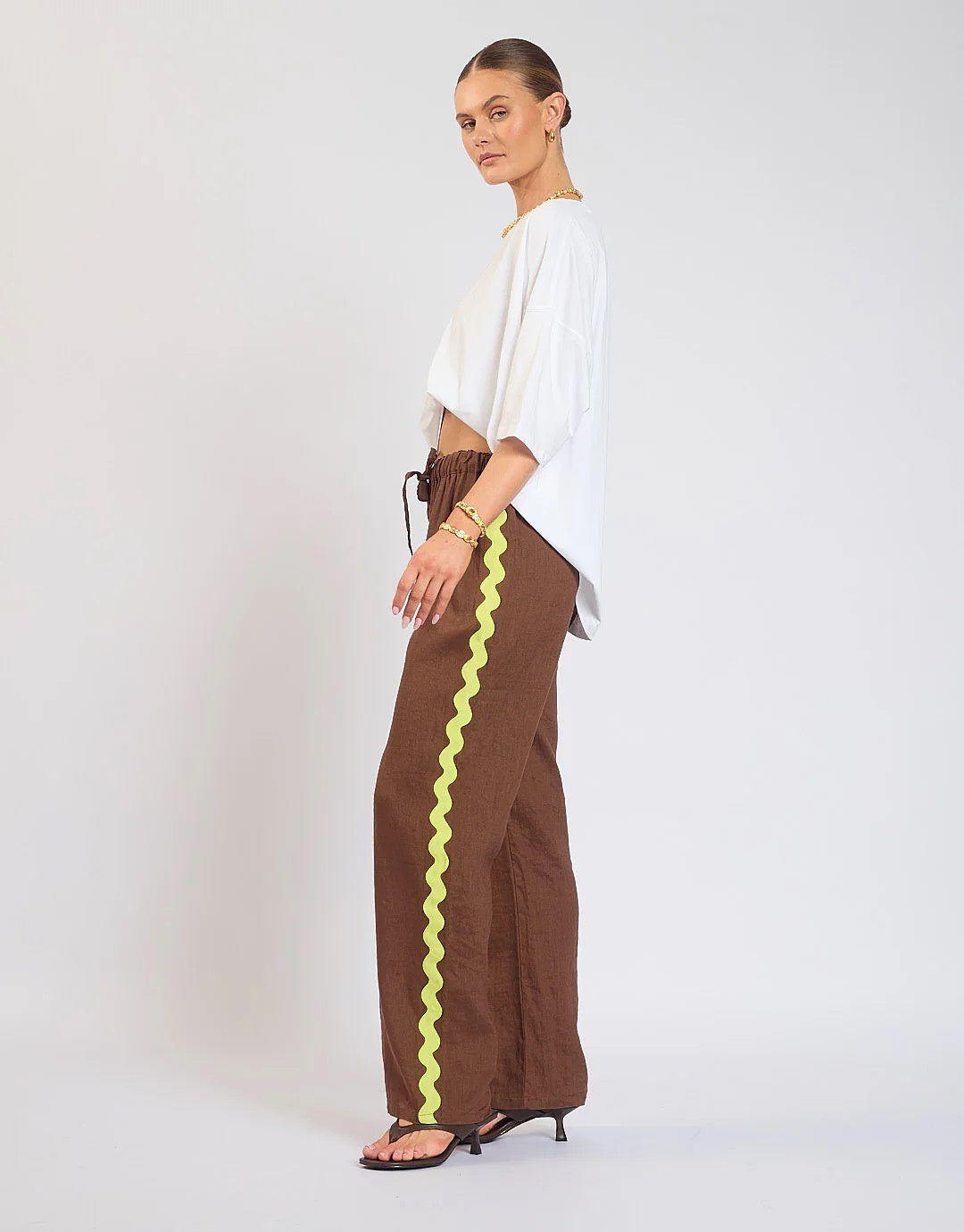 Luna Lane The Kimi Pants/Chocolate