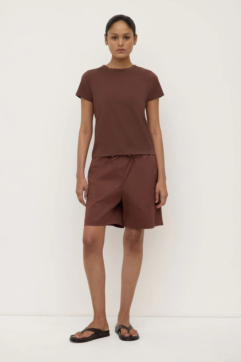 Assembly Everyday Linen Short Espresso