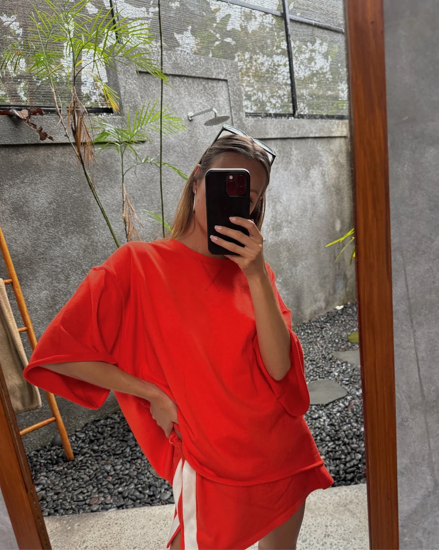 Luna Lane The Mason Club Tee/Chilli