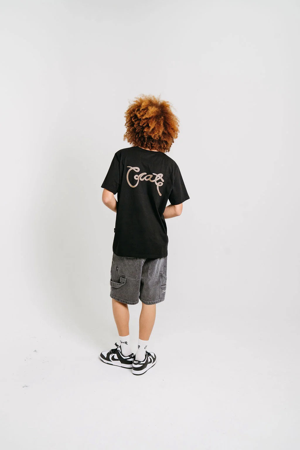 Crate Scripted T-Shirt Black/Chia