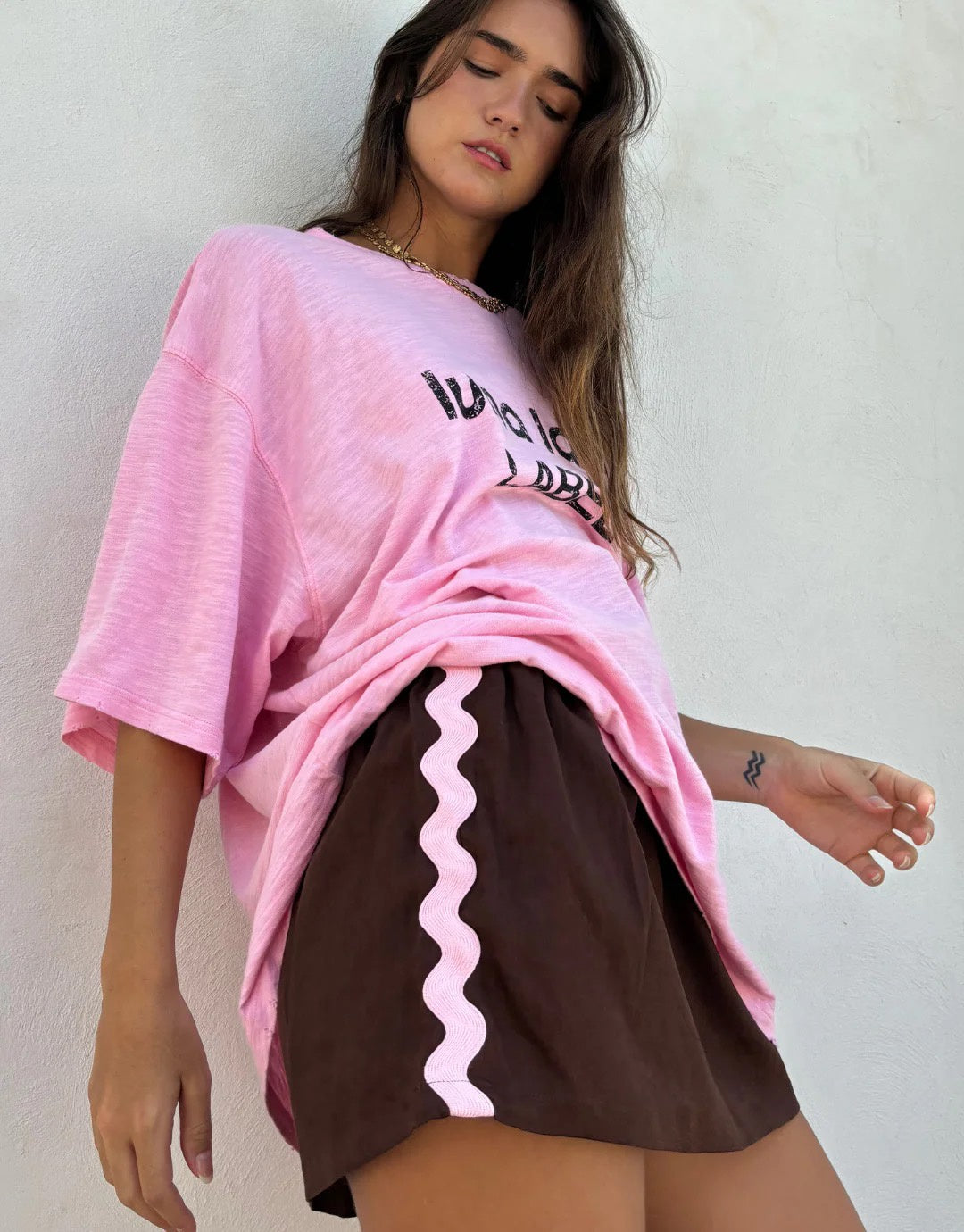 Luna Lane the Kimi Skirt - Chocolate