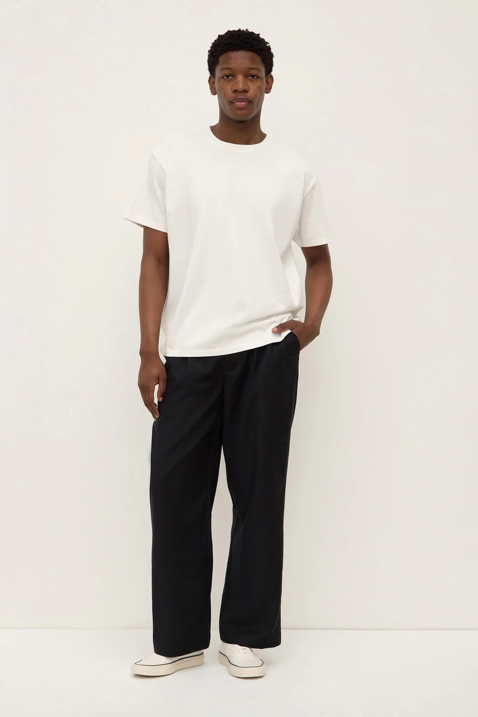 Assembly Mason Wool Pant Black