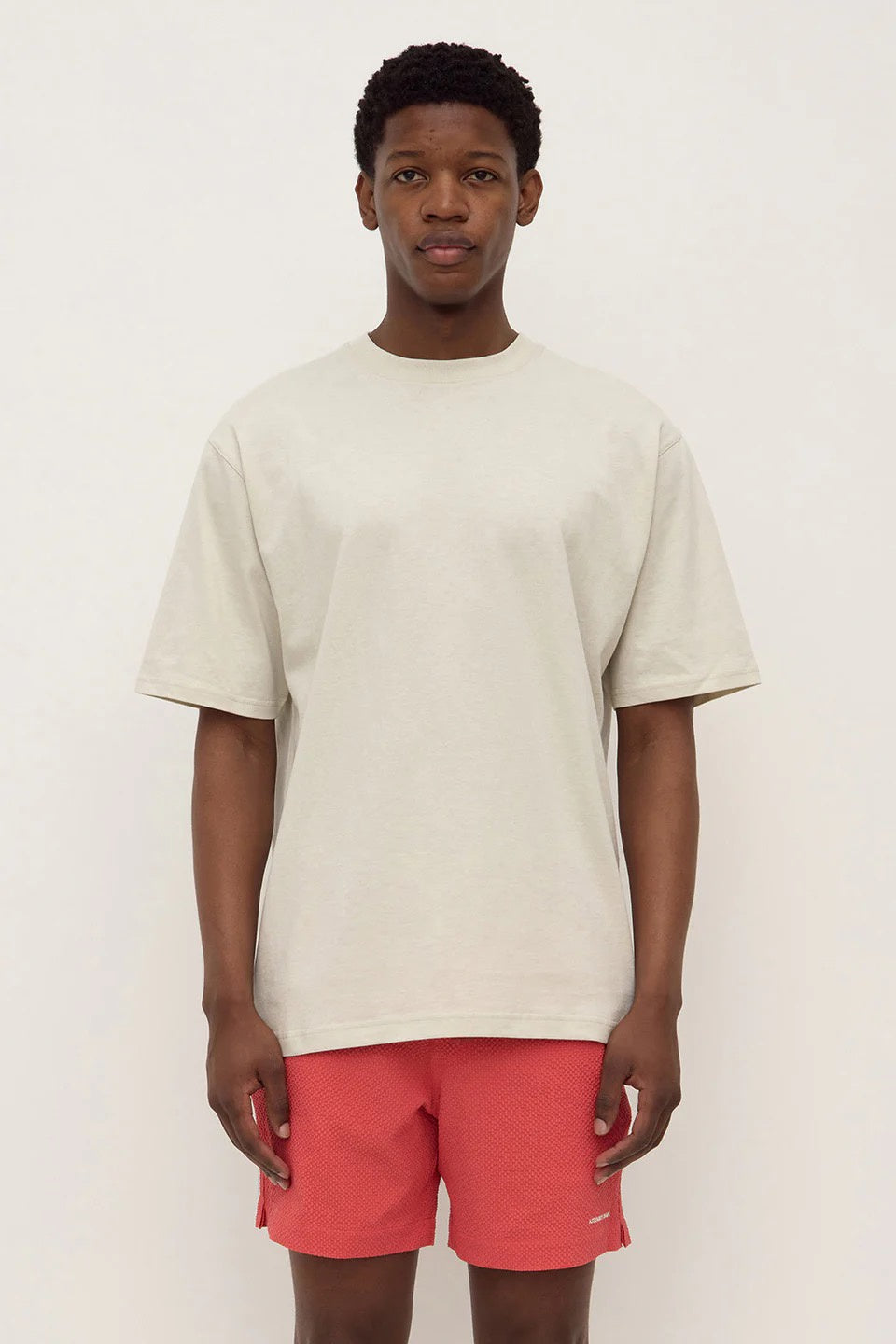 Assembly Knox Organic Oversized Tee Limestone