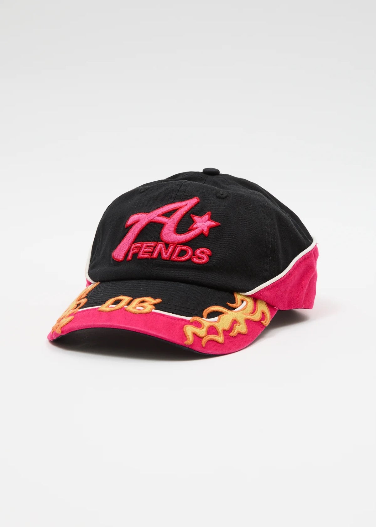 Afends Derby - Panelled Cap - Black