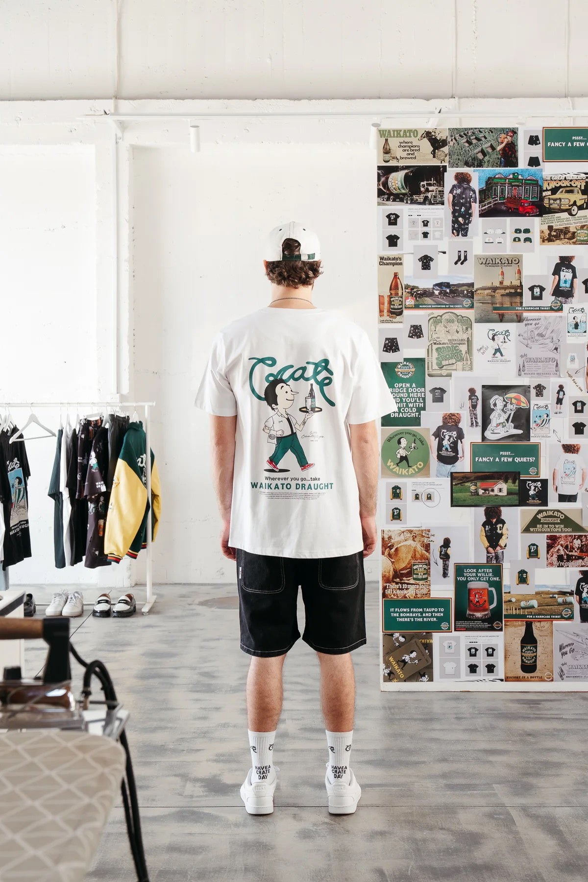 Crate X Willie the Waiter Remix White