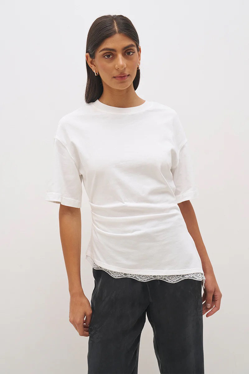 Mon Renn Liora T-Shirt Off White