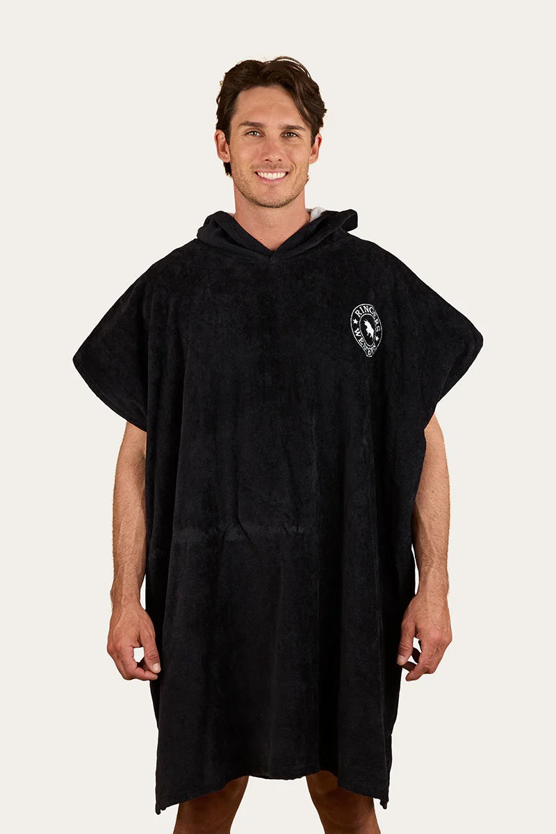 Ringers Western Hooded Towel - Black