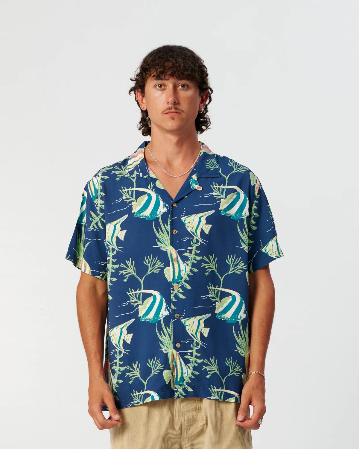 Critical Slide Gilligans Resort Shirt Blue