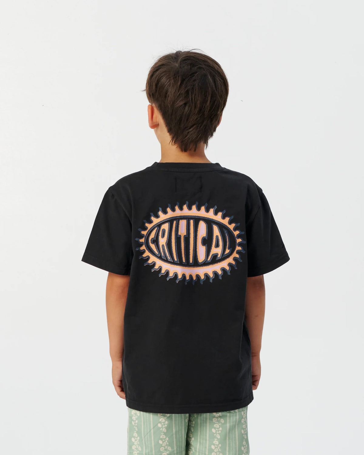 Critical Slide Kids Blade Tee Vintage Black