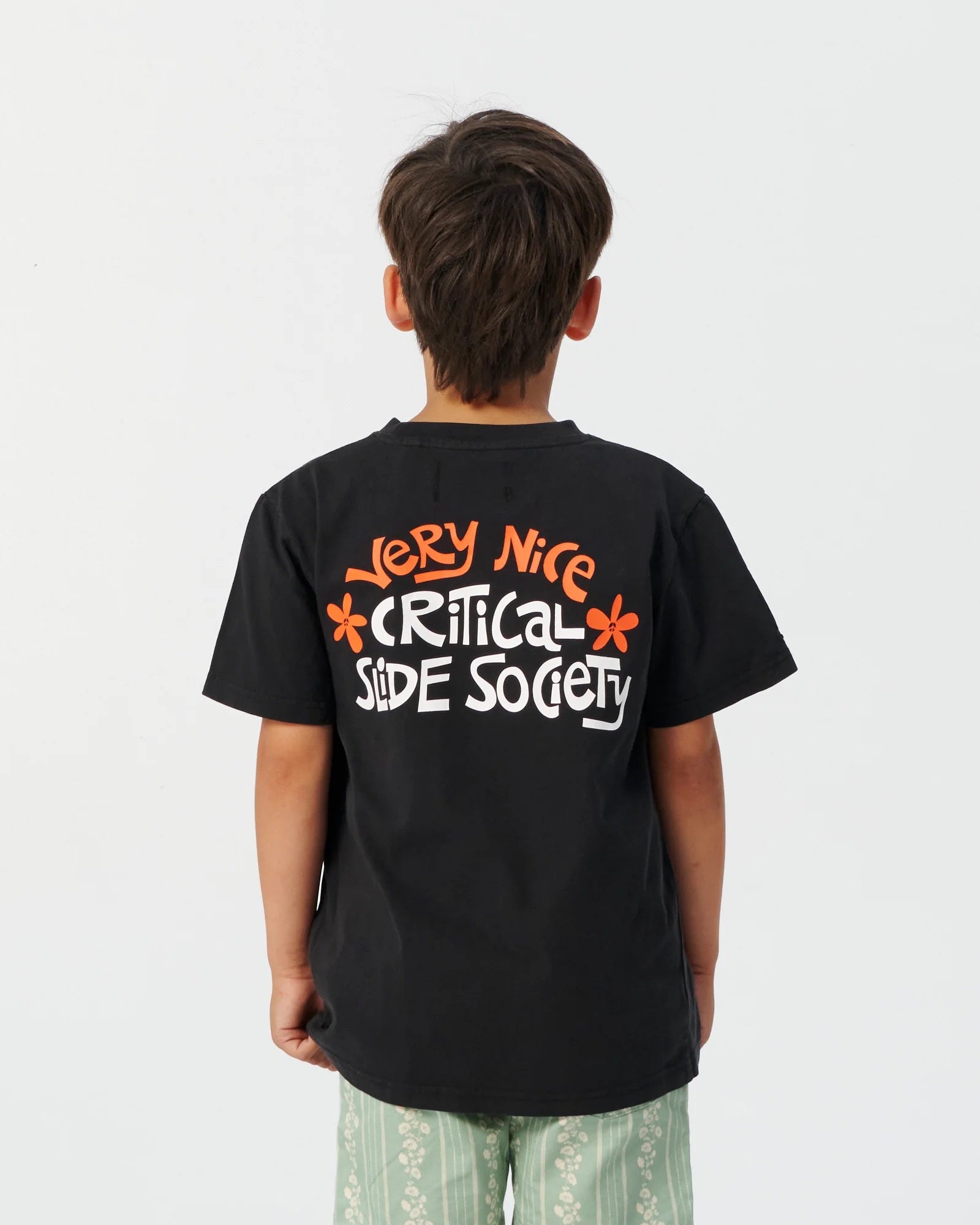Critical Slide Kids Very Nice Tee Vintage Black