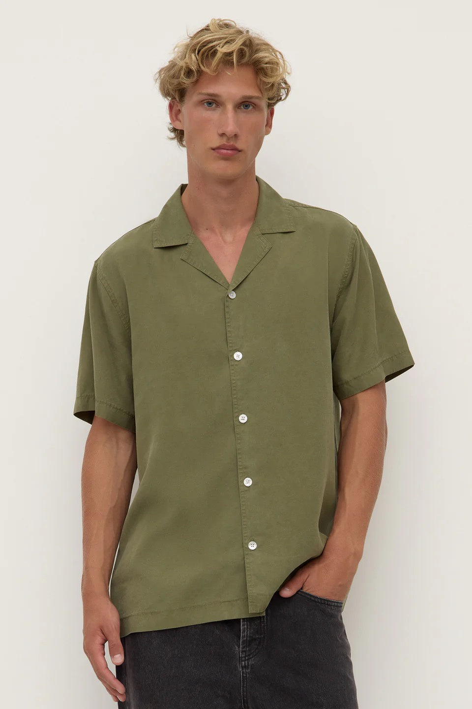 Assembly Miller S/S Shirt Chive