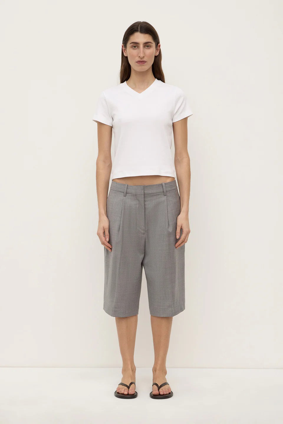 Assembly Jaina Suit Short Grey Marle