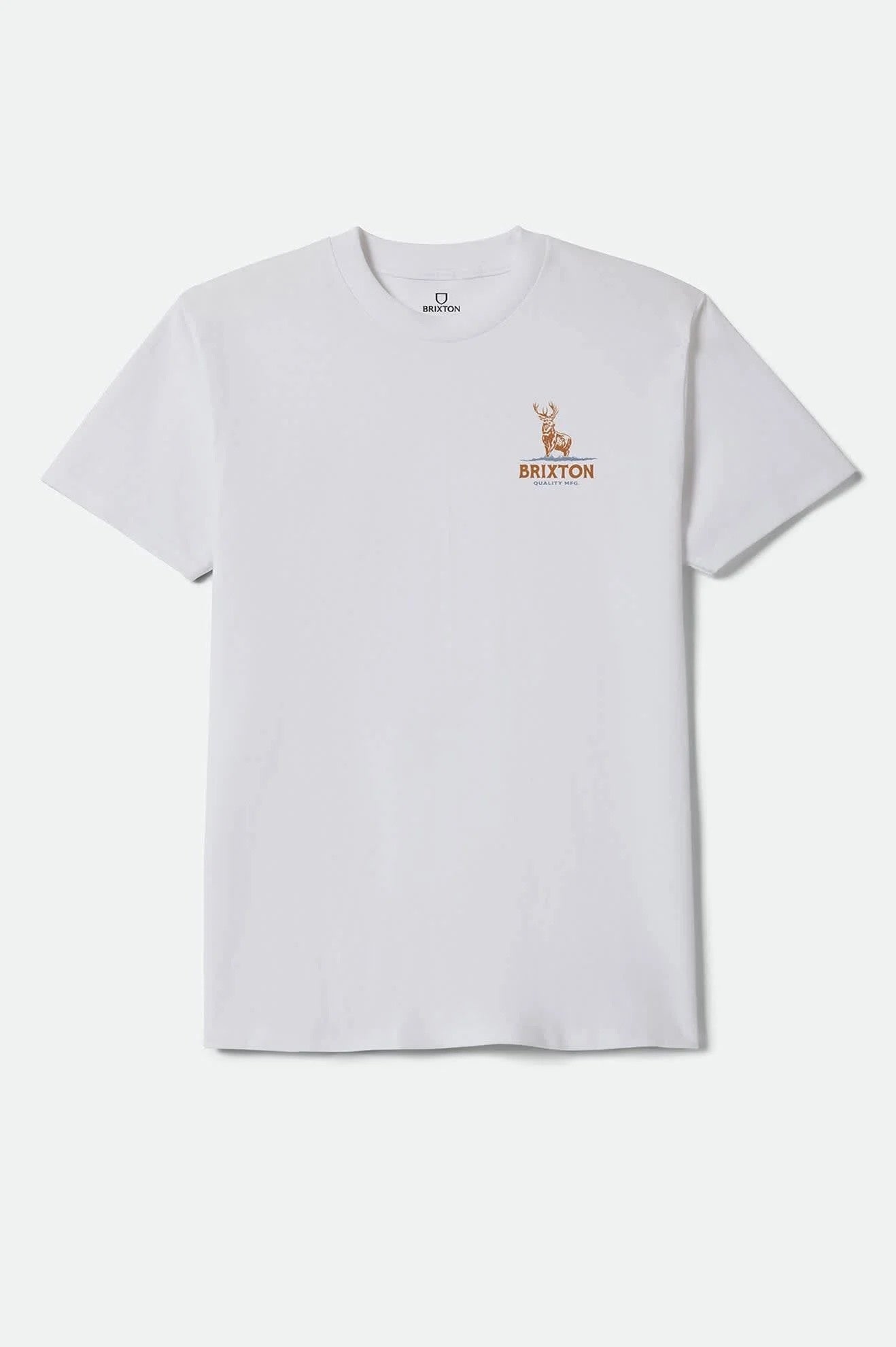 Brixton Oakmont Standard Tee White