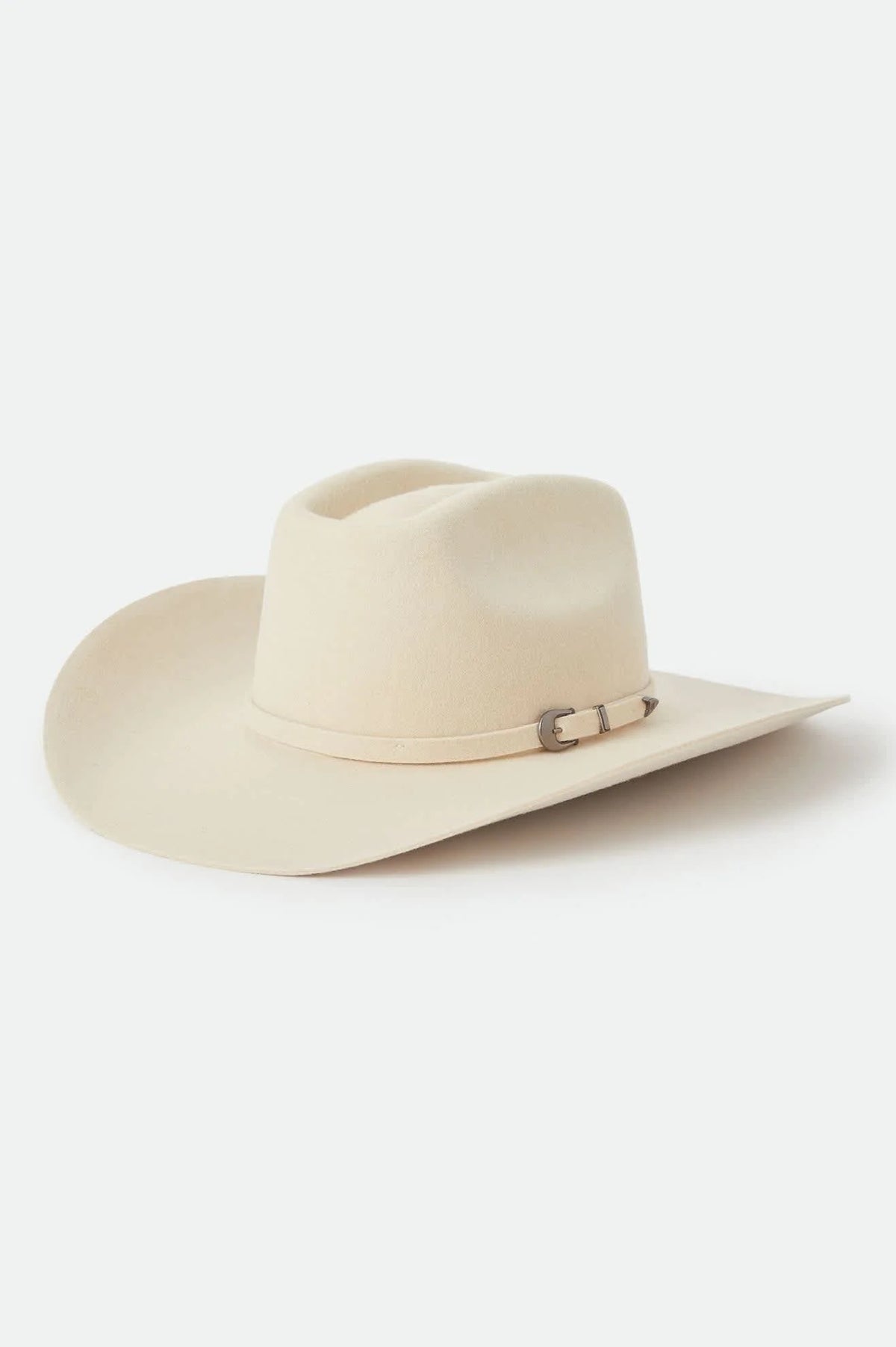Brixton Prescott Brick Top Cowboy Hat Wax Paper