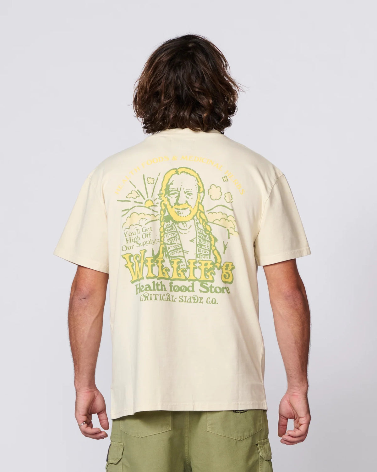 Critical Slide Vitamin Cowboy Tee Ecru