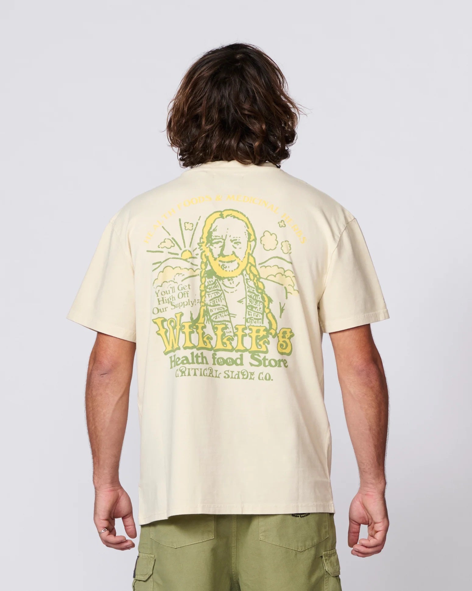 Critical Slide Vitamin Cowboy Tee Ecru