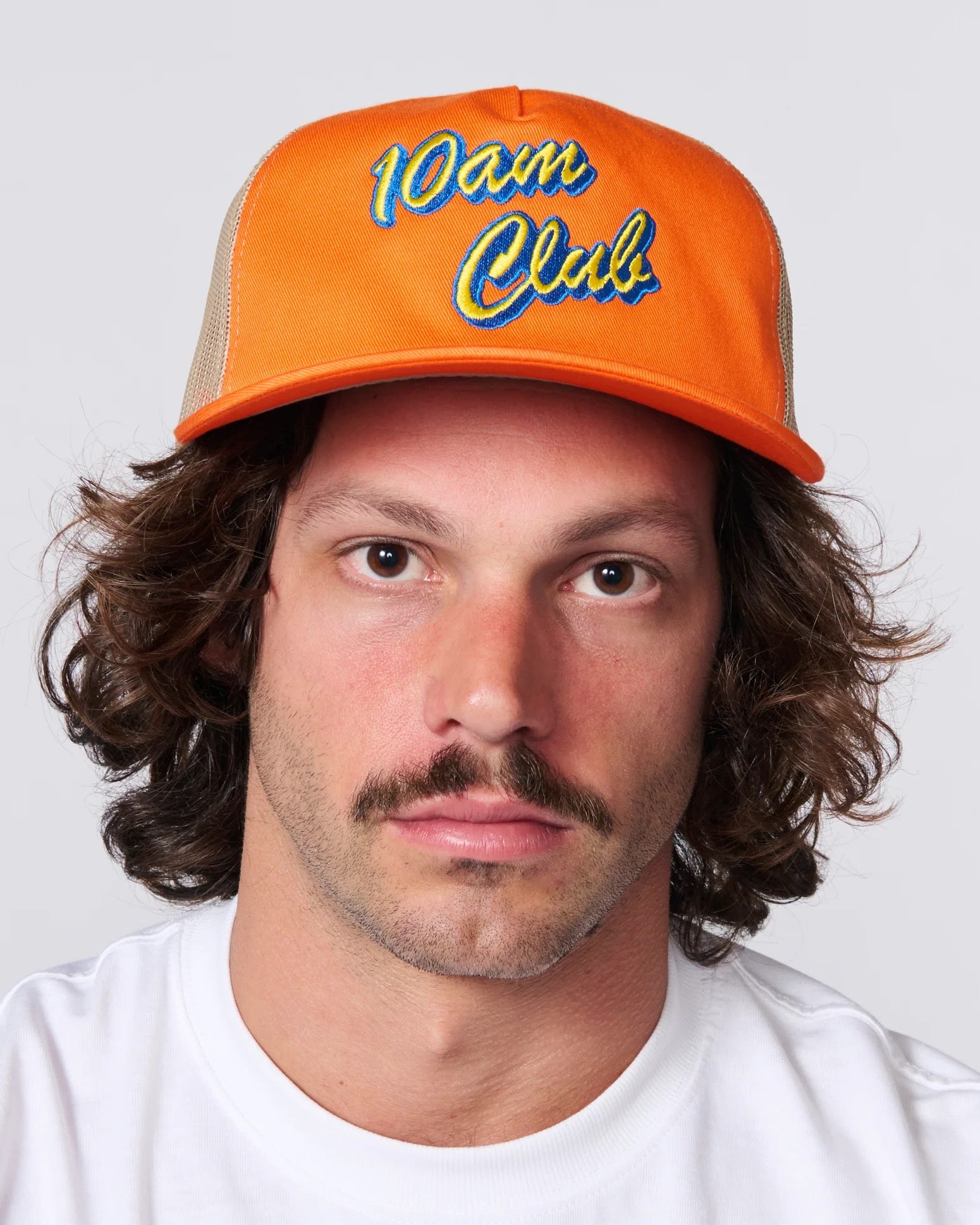 Critical Slide Club Trucker Cap Orange
