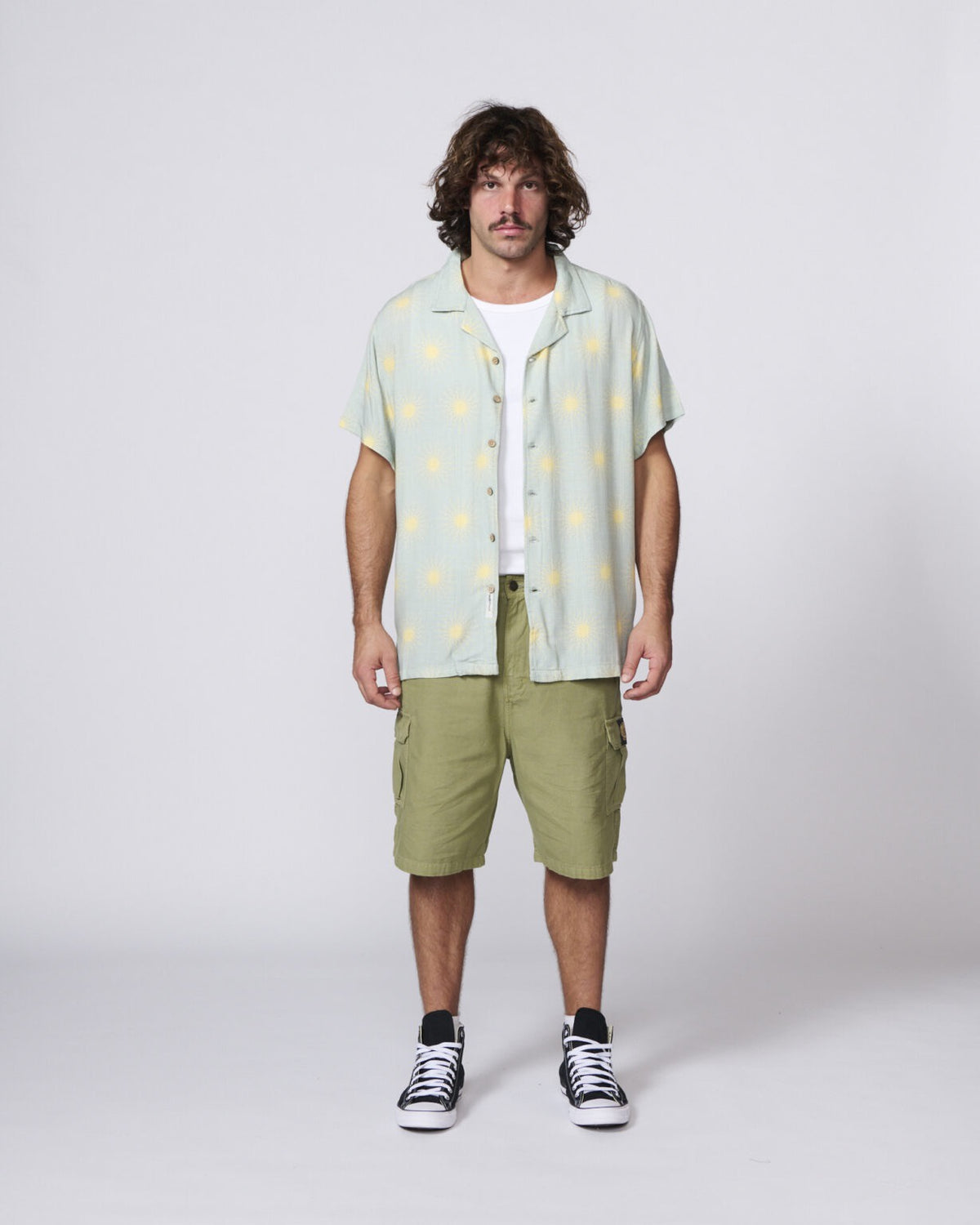 Critical Slide Sun Salute Resort SS Shirt Seafoam