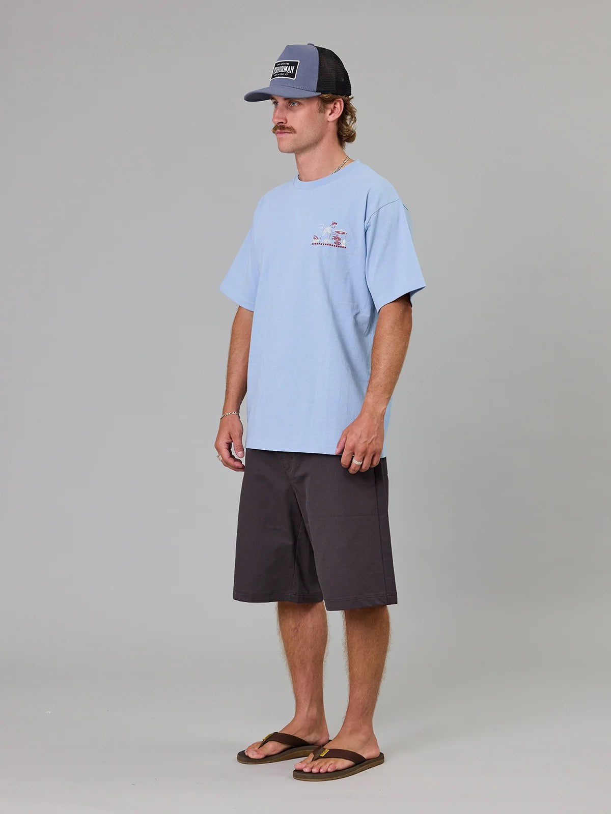 Just Another Fisherman Shipyard Shorts Charcoal