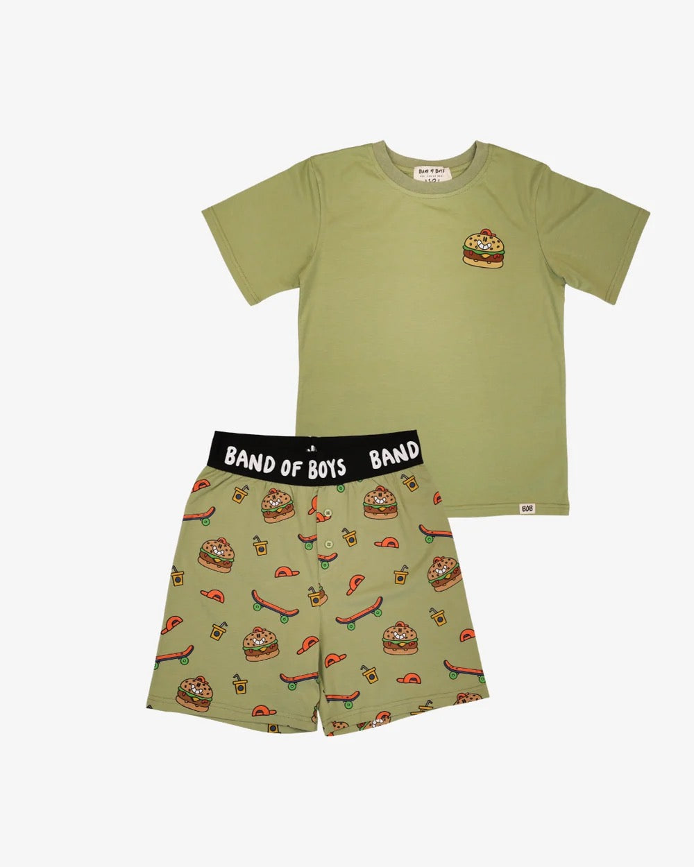 Band of Boys Hamburger Dude Pyjamas