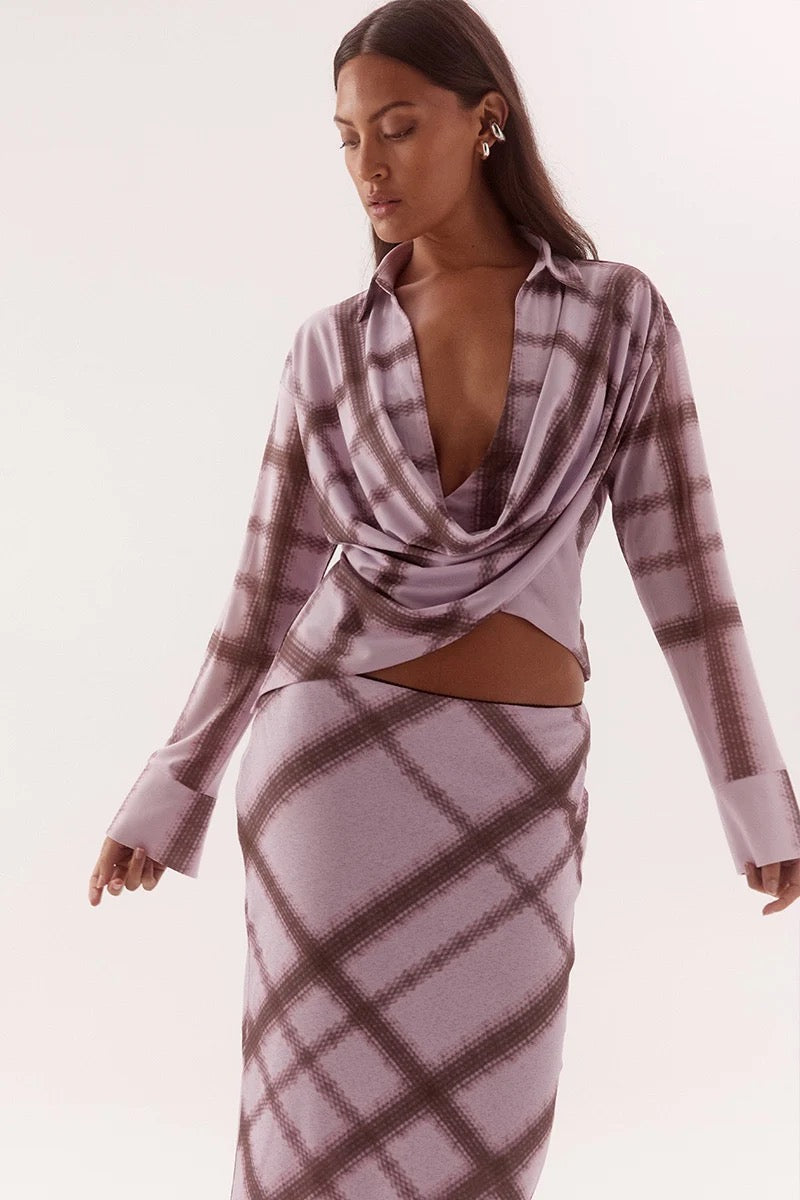 Sovere Ashti Shirt Plaid