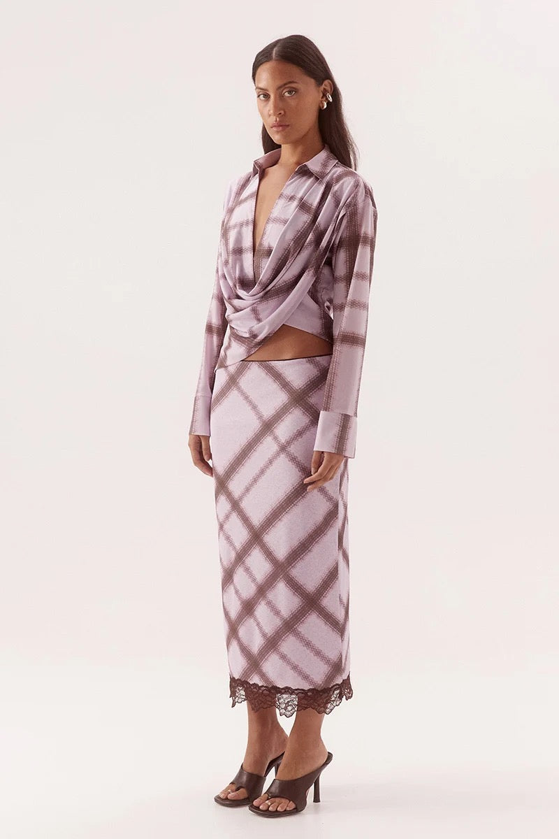 Sovere Ashti Shirt Plaid