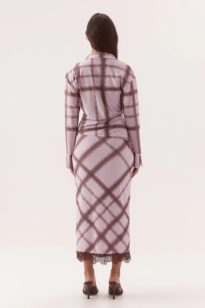 Sovere Ashti Shirt Plaid