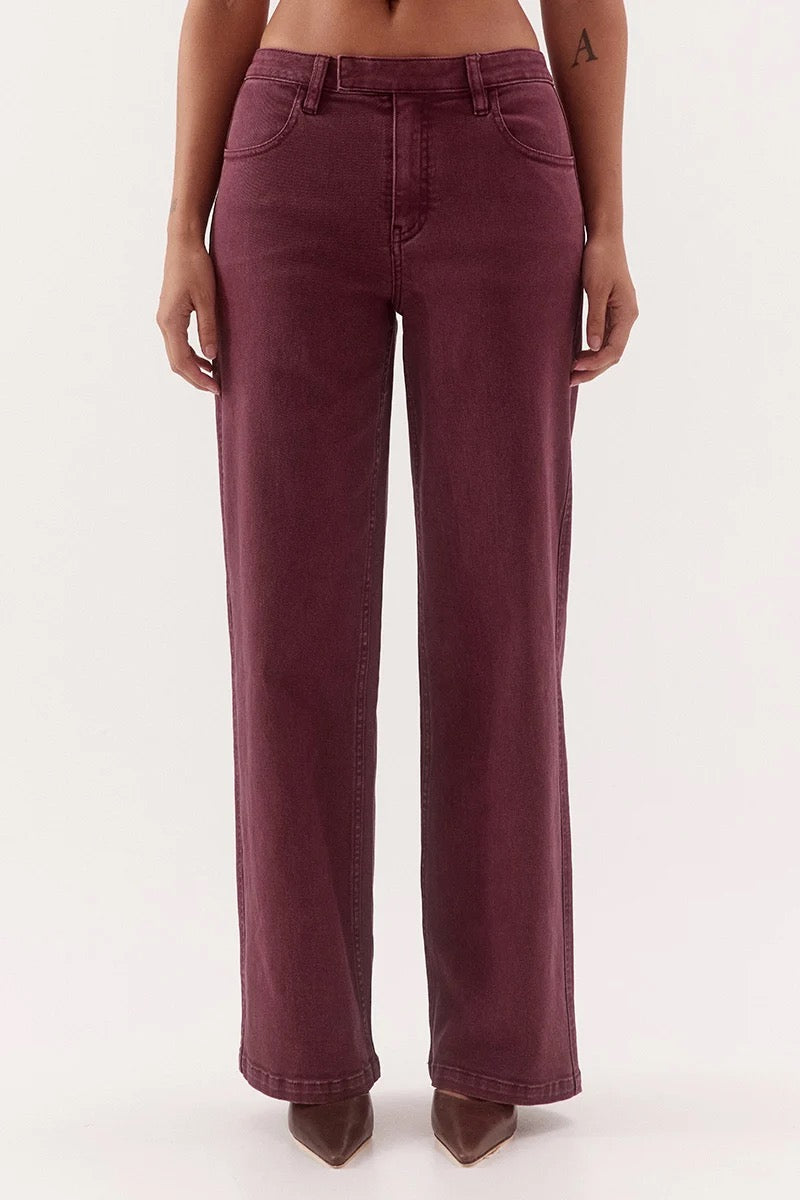 Sovere Blaine Denim Jeans Vino