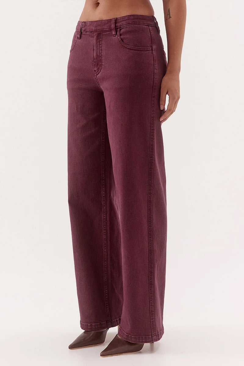 Sovere Blaine Denim Jeans Vino