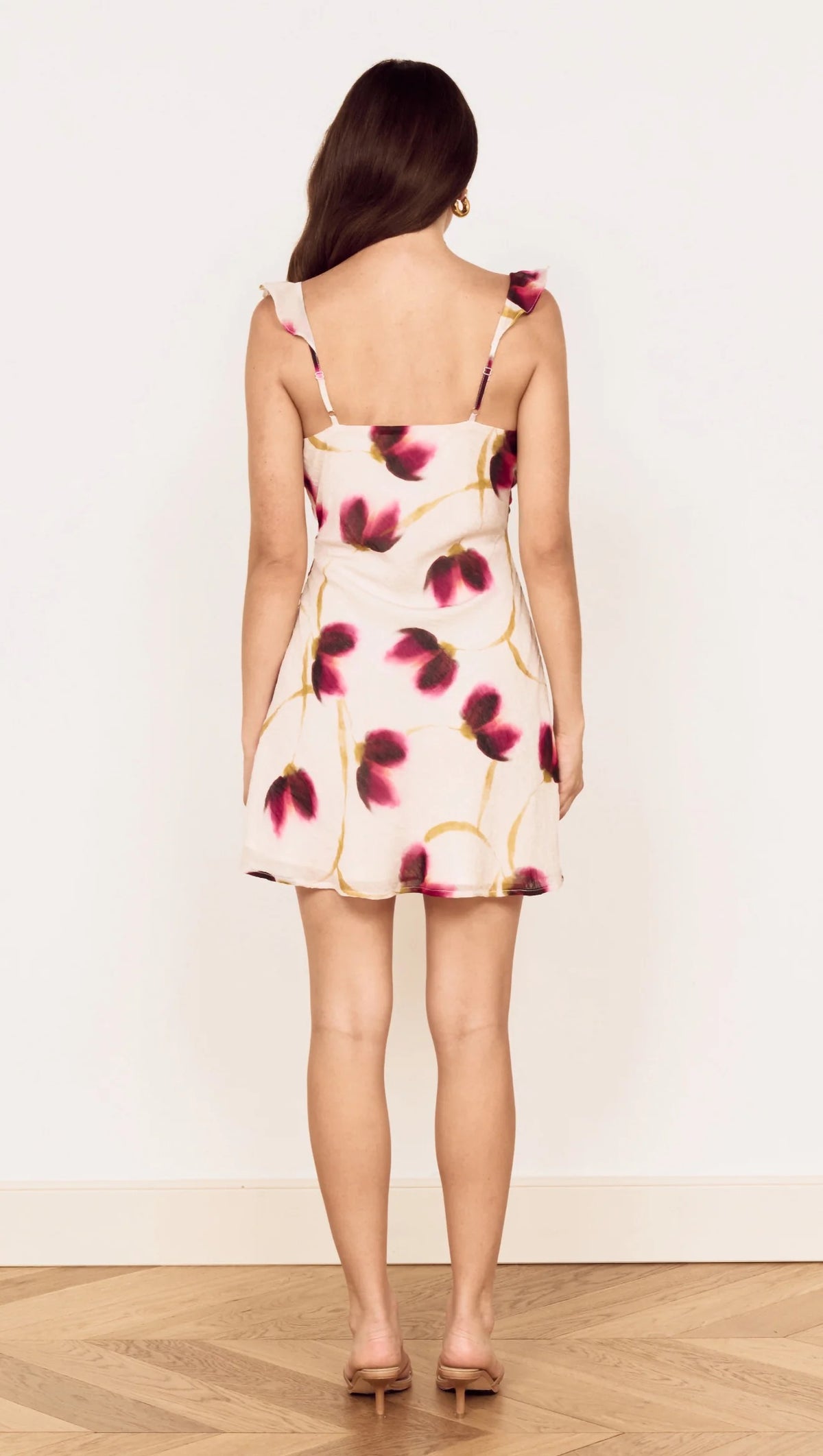 Mink Pink Emery Bias Mini Dress Floral