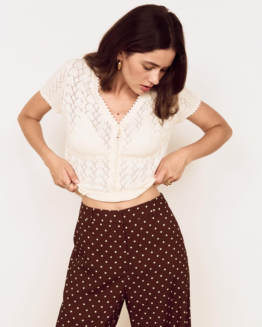 Mink Pink Orion Pant Choc