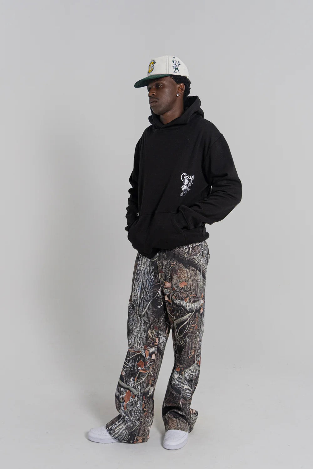 Crate X Willie the Waiter Beer Hug Hoodie Black