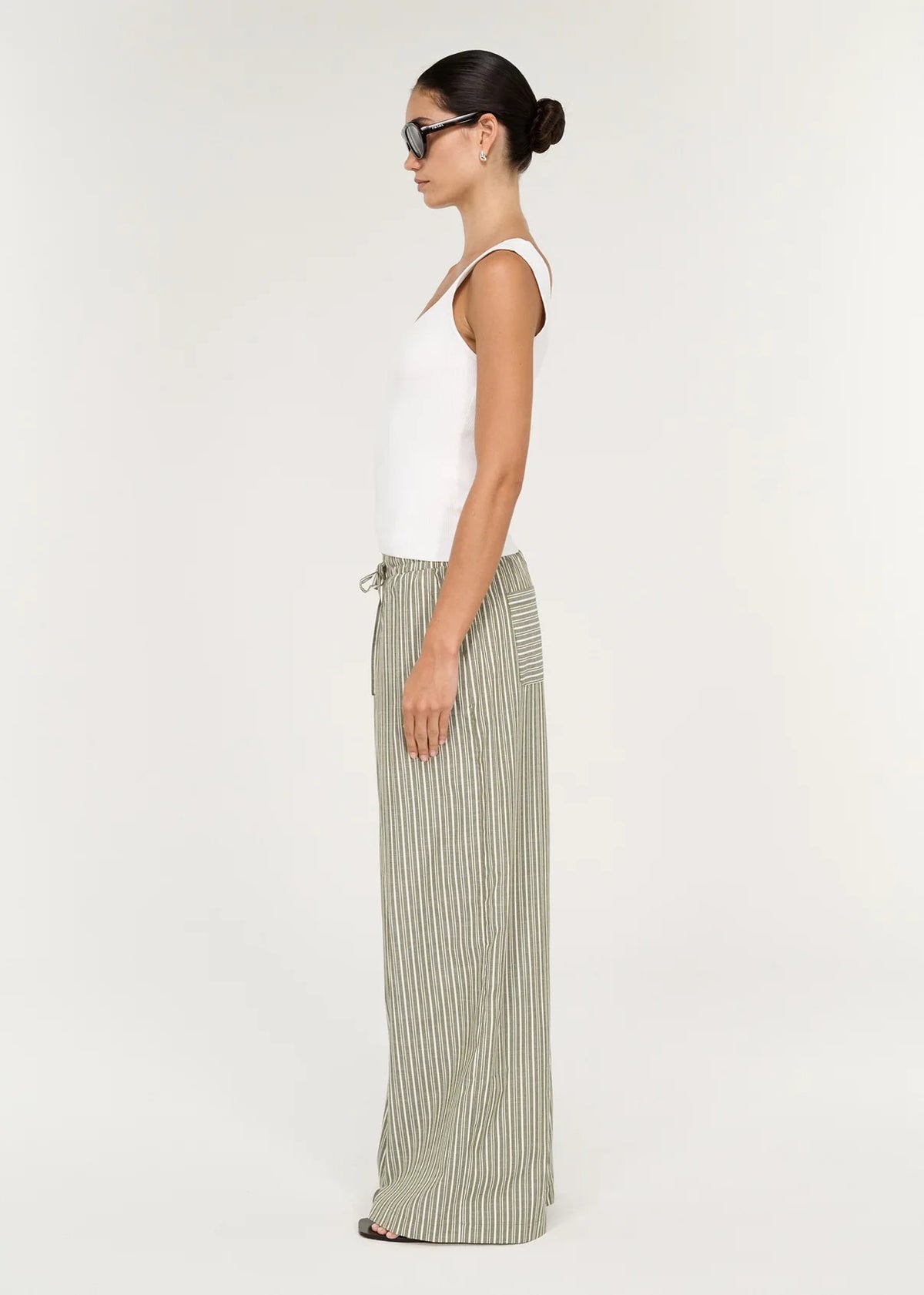 Staple the Label Vera Knit Tank White
