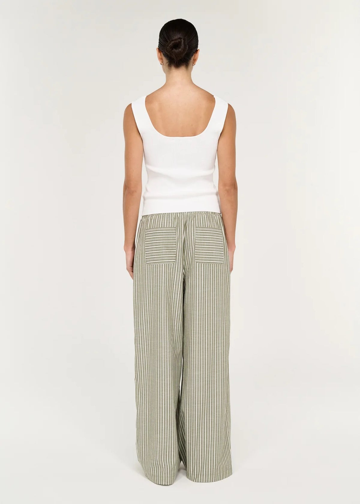 Staple the Label Vera Knit Tank White