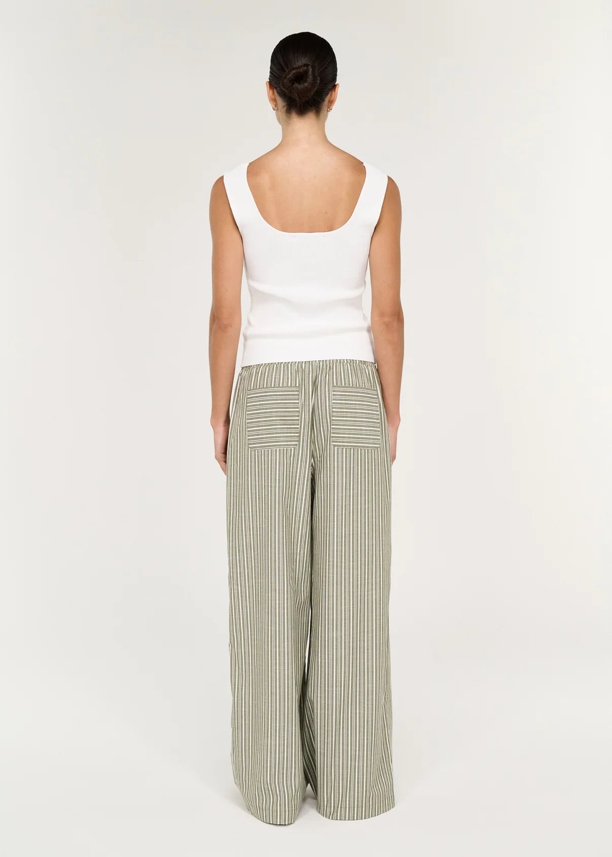 Staple the Label Vera Knit Tank White
