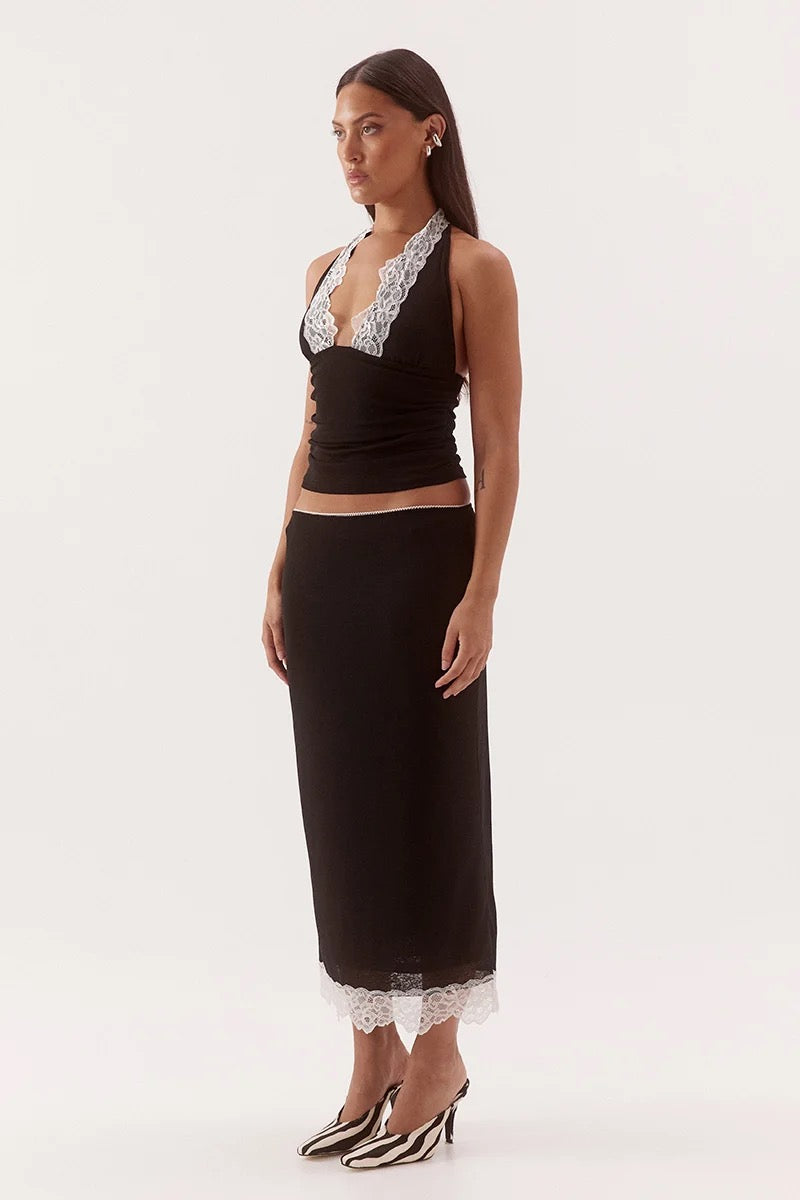 Sovere Harlow Top Black/Chalk