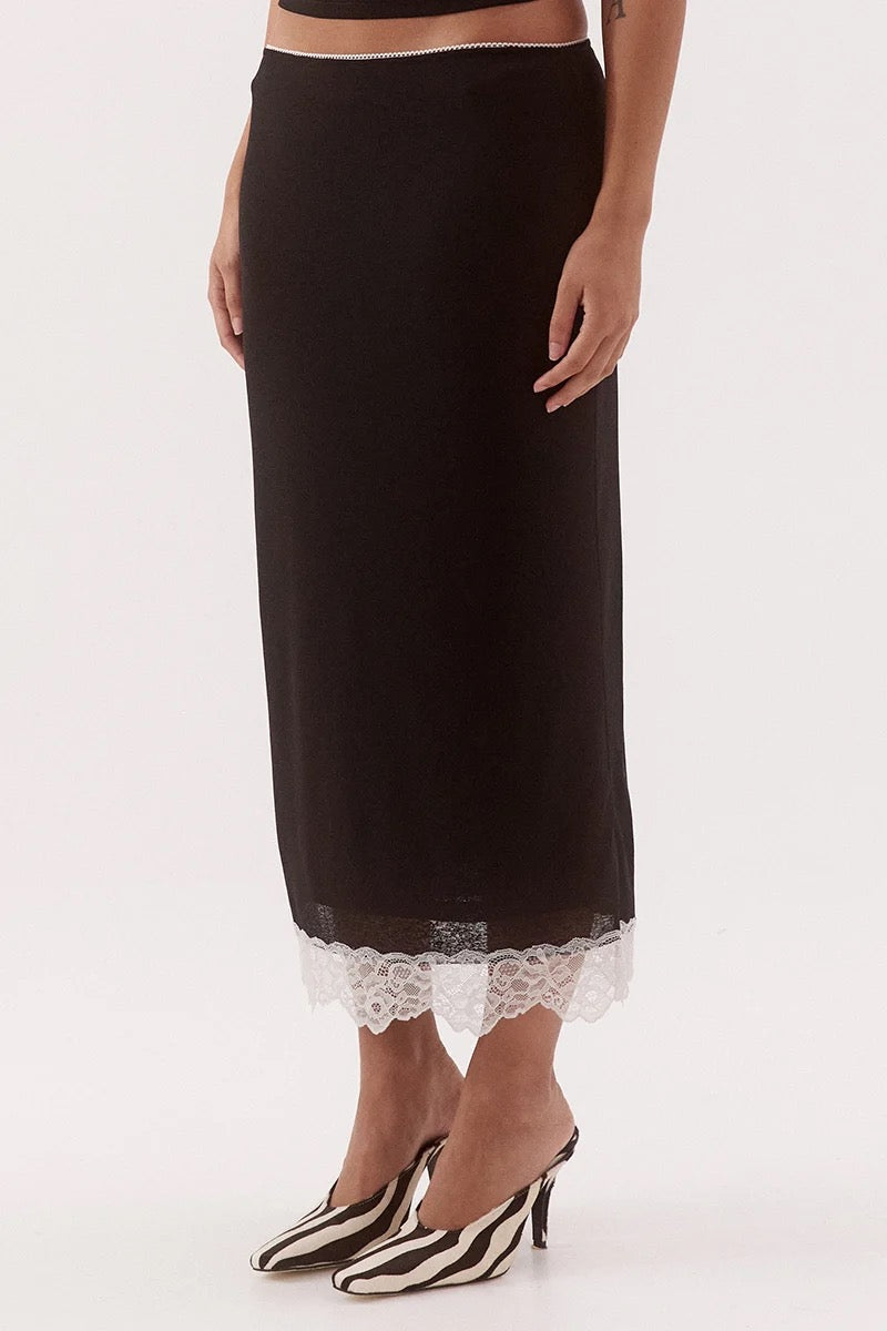 Sovere Harlow Skirt Black/Chalk