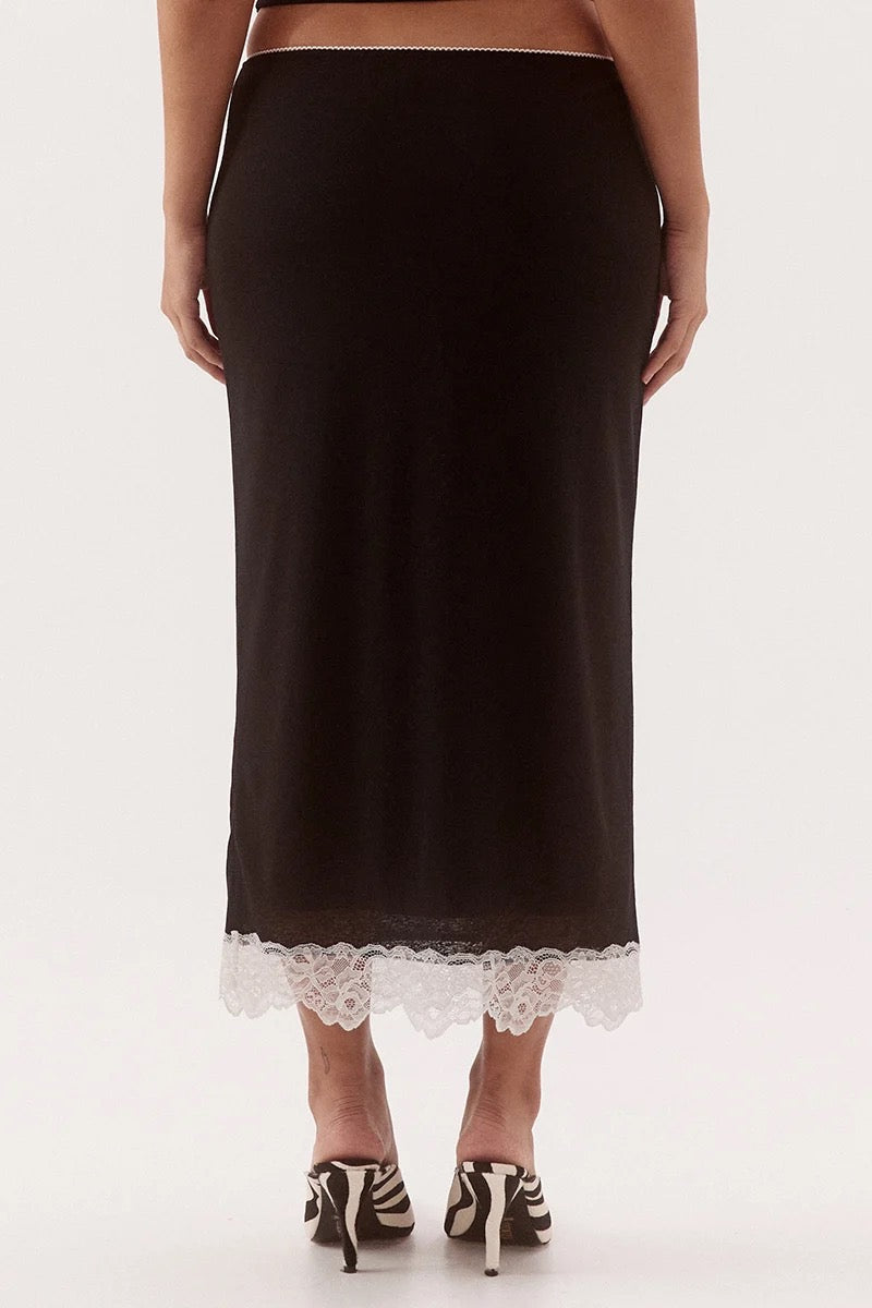 Sovere Harlow Skirt Black/Chalk